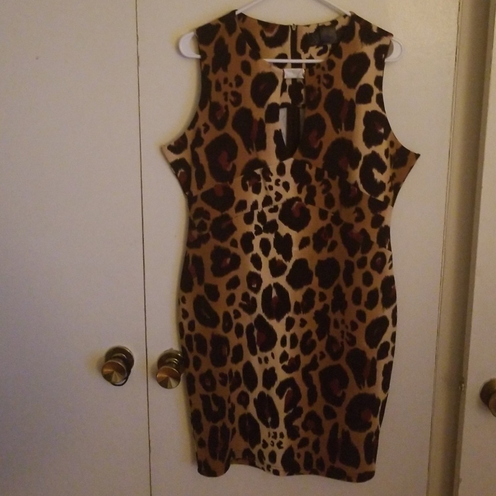 Leopard Bodycon Dress
